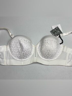 NWT AG WHT Strapless, 40D *P1012